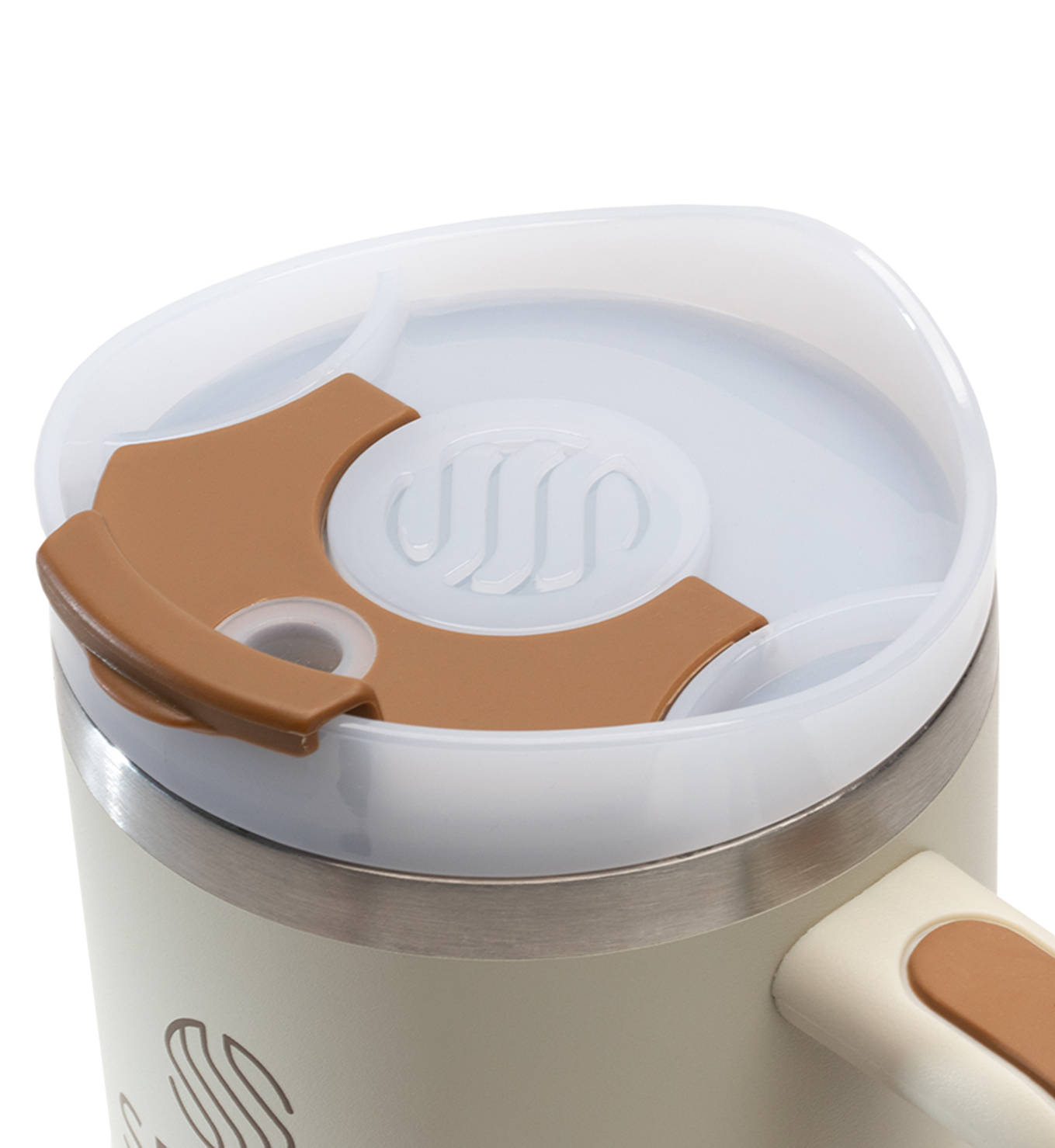 The Daily Tumbler | 40 oz - Cream - Spout™ - Premium Drinkware