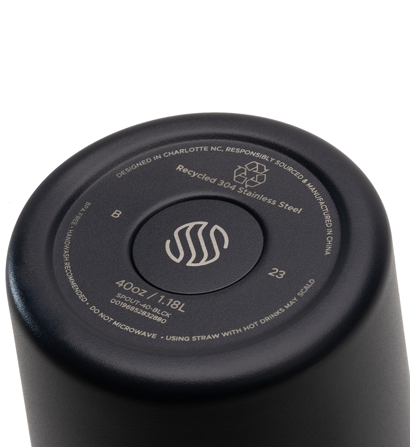The Daily Tumbler | 40 oz - Midnight Navy - Spout™ - Premium Drinkware