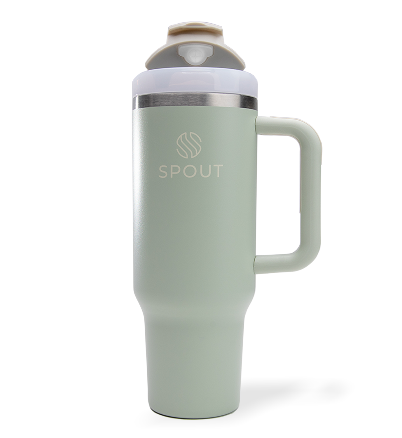 The Daily Tumbler | 40 oz - Sage - Spout™ - Premium Drinkware