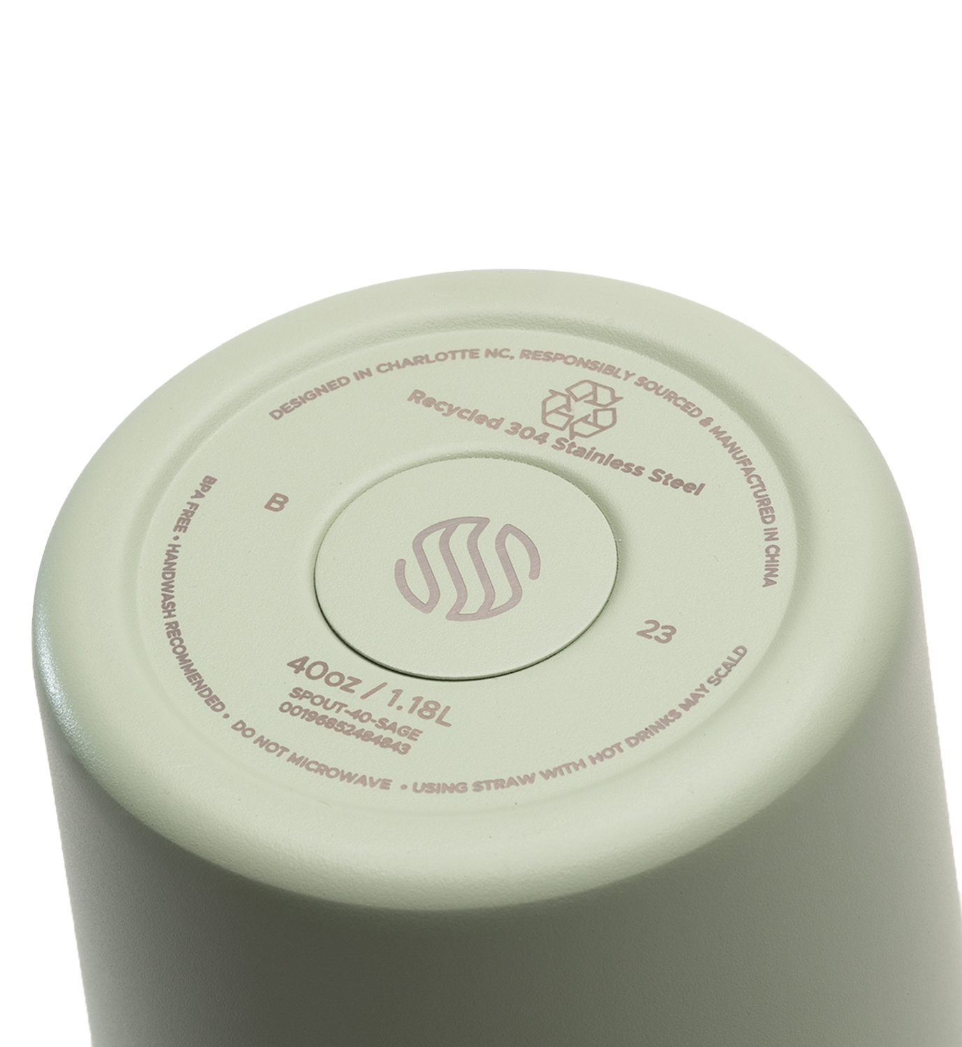 The Daily Tumbler | 40 oz - Sage - Spout™ - Premium Drinkware