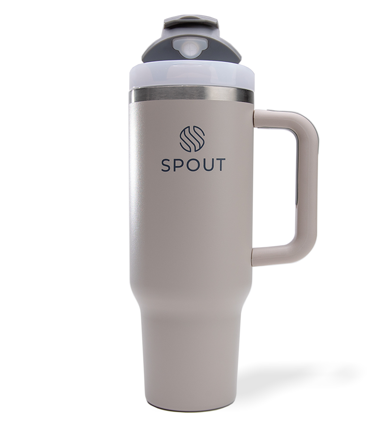 The Daily Tumbler | 40 oz - Stone - Spout™ - Premium Drinkware